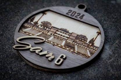 Helias Catholic Football Ornament